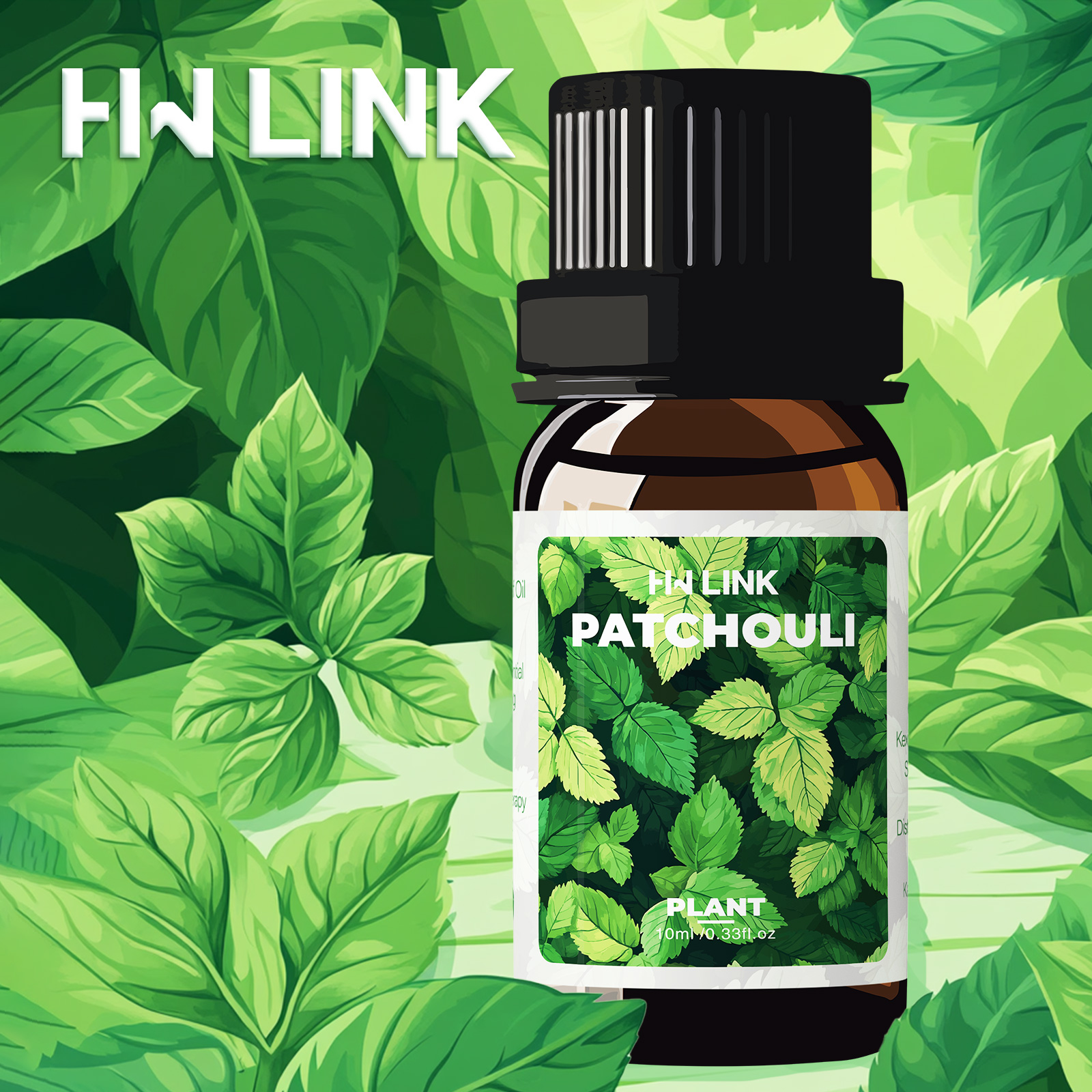 Hair Care Natur - 10ml Patchouli Essential Oils Massage Oil