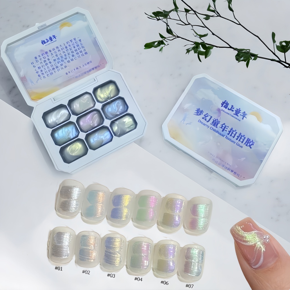Hair Care Gel - 1pc 9-color new popular patting gel