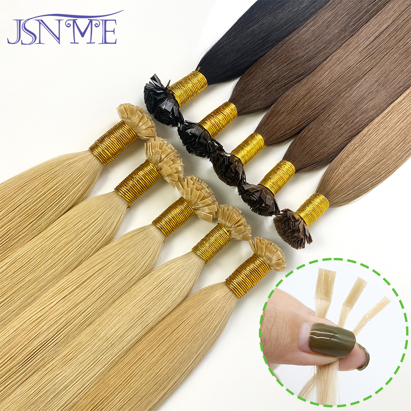 Hair Care Tips - JSNME Flat tip Human Hair Extensions