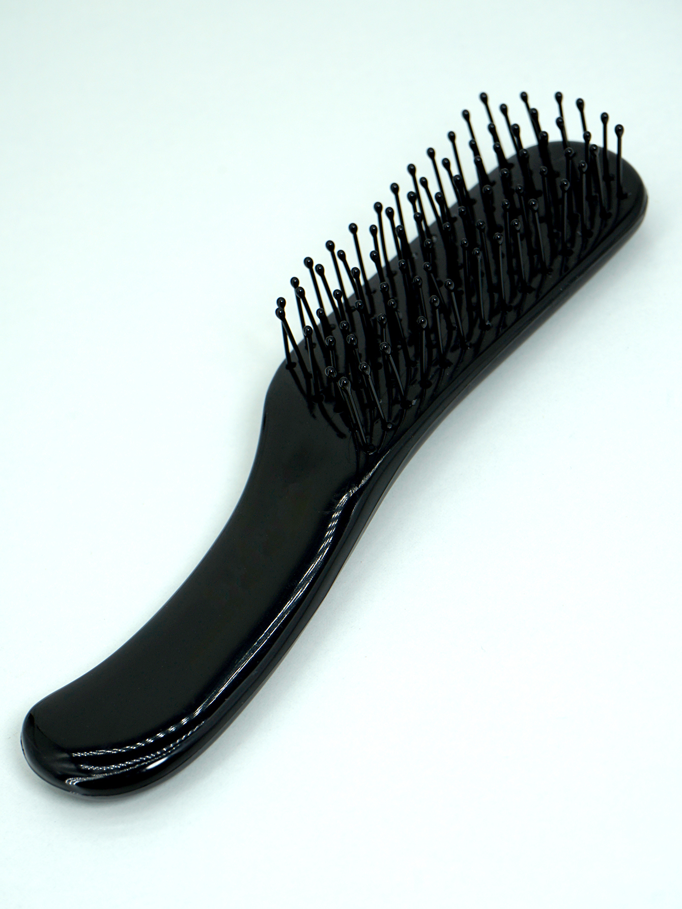Compact Black Paddle Hair Brus - Hair Care Tips 评论和价格