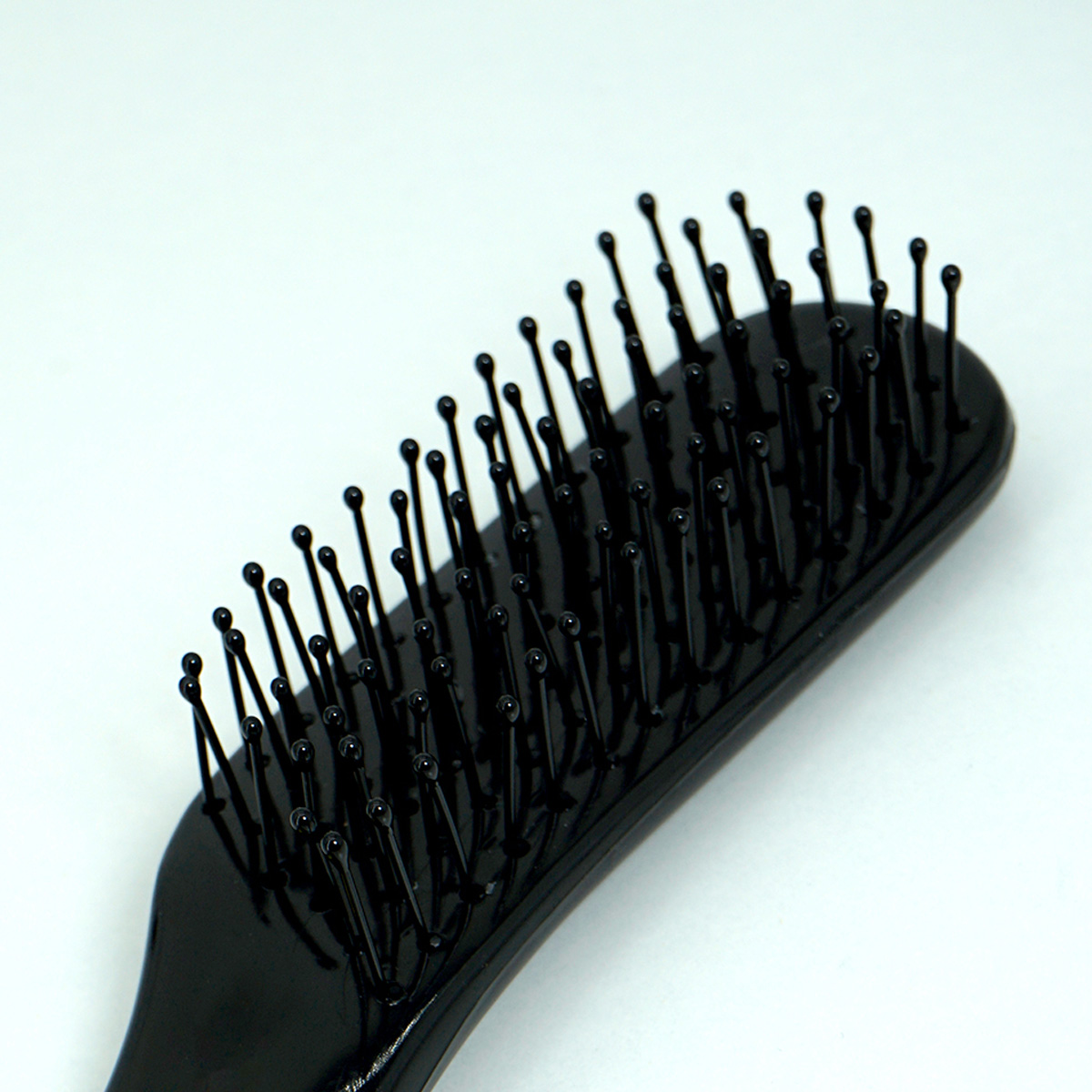 Compact Black Paddle Hair Brus - Hair Care Tips 评论和价格