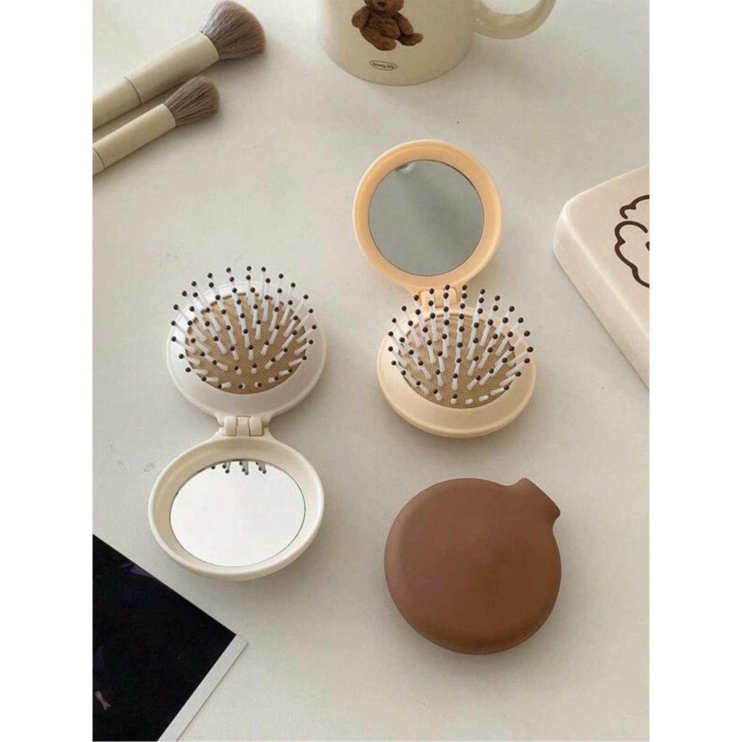 1pc Hollow Hair Brush, Profess - Hair Care For Curly Dry Hair 评论和价格