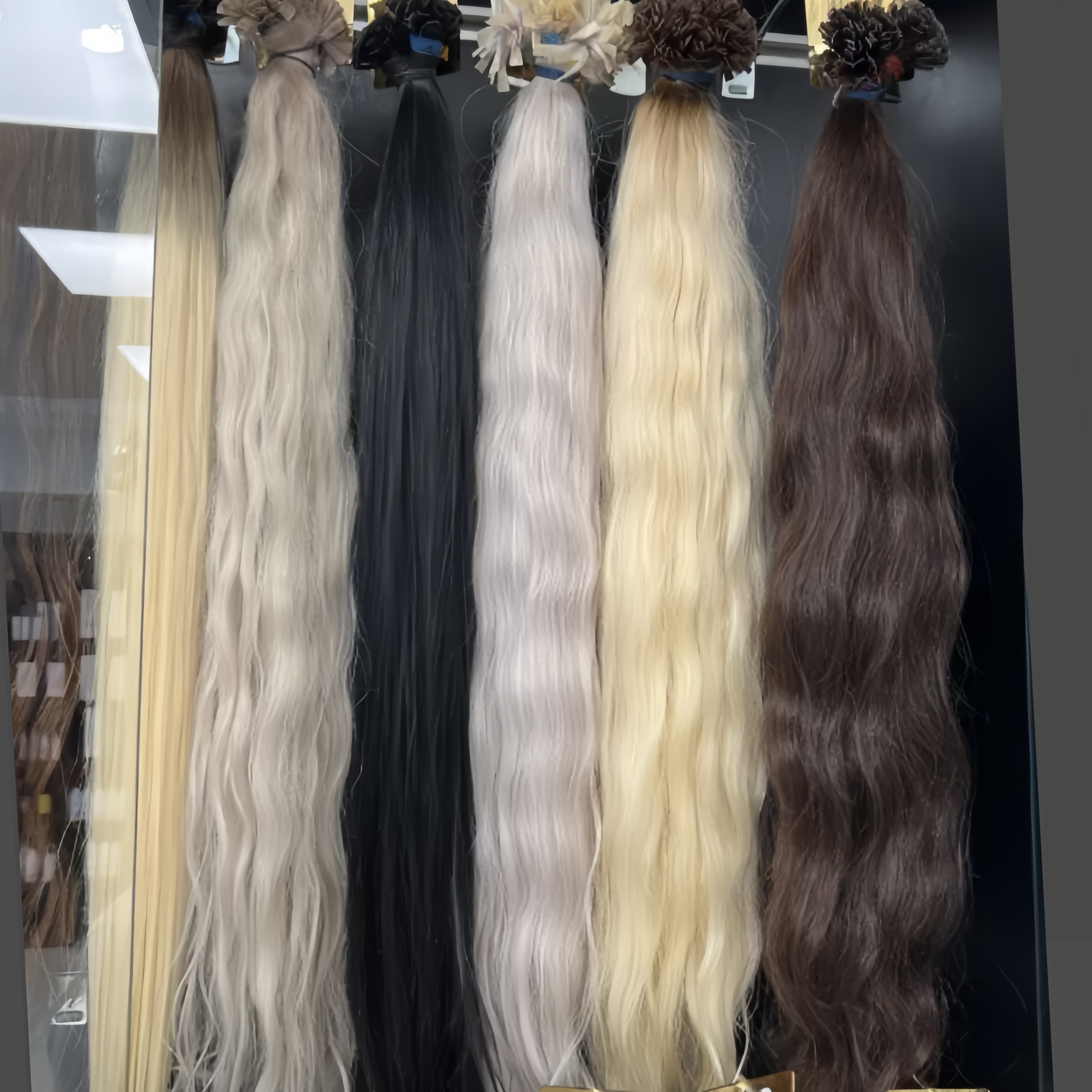 Human Hair Flat Tip  Extension - Hair Care Tips 评论和价格