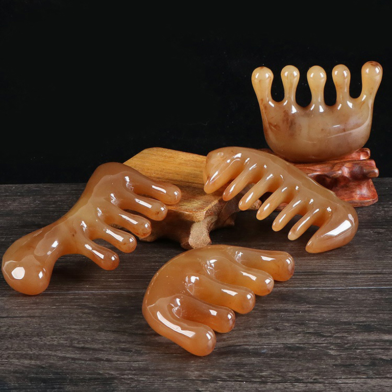 Natural Ox Horn Gua Sha Tools  - Hair Care Natur 评论和价格