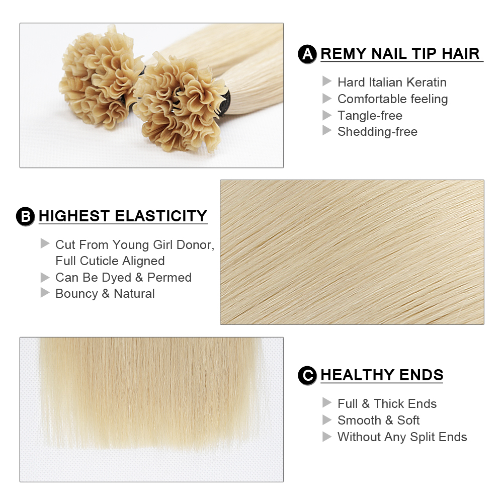 Fusion Keratin Bond Human Hair - Hair Care Tips 评论和价格