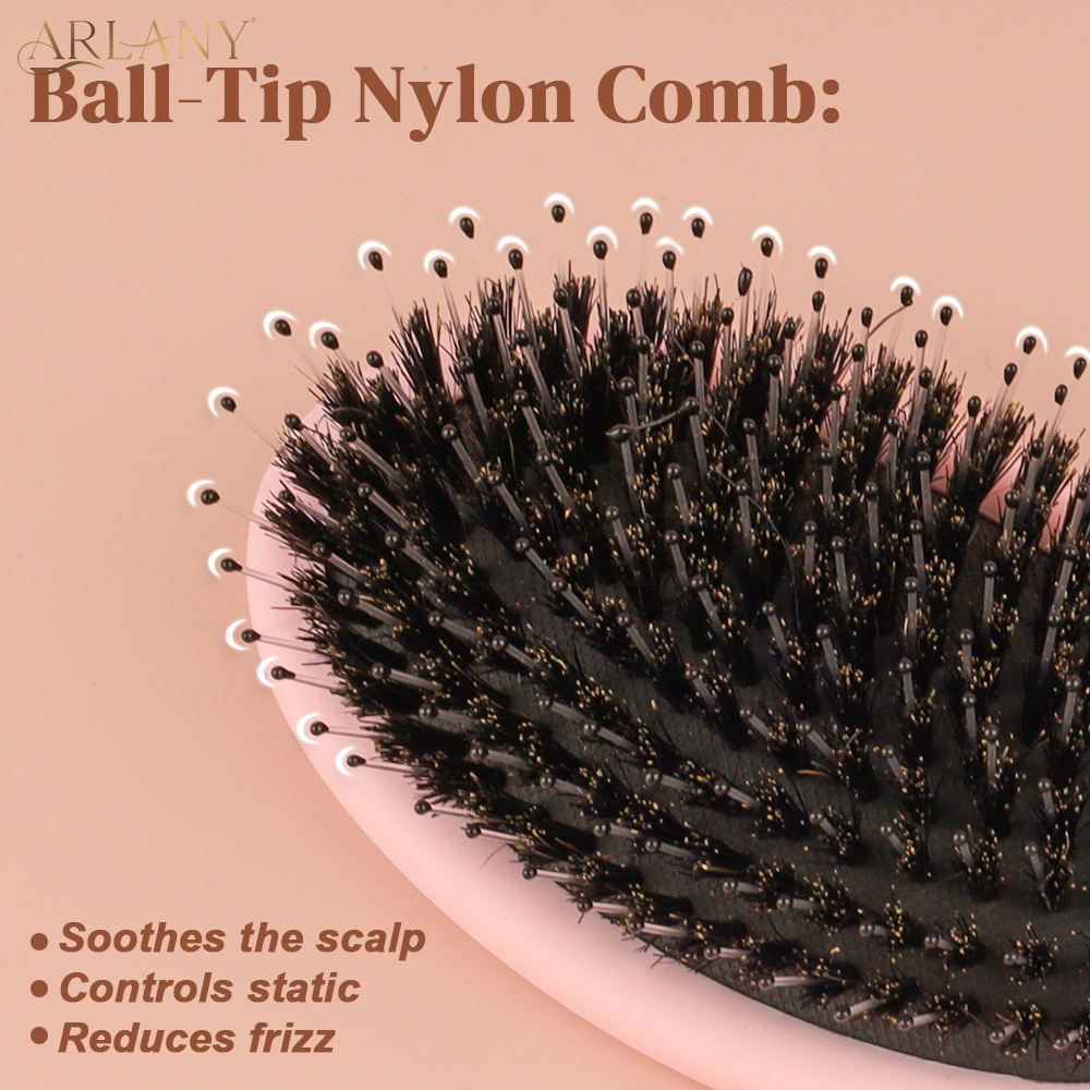 ARLANY Matte Boar Bristle Hair - Hair Care Tips 评论和价格