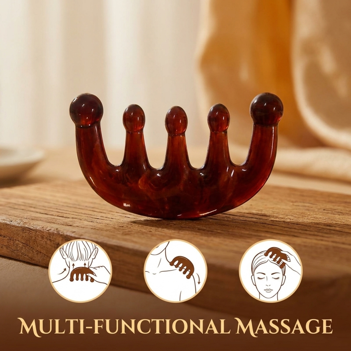 Five Claw Massage Comb Anti-St - Hair Care Tips 评论和价格