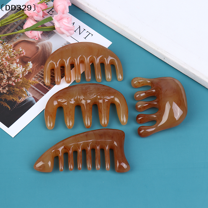 1×Natural Ox Horn Pocket Comb  - Hair Care Natur 评论和价格