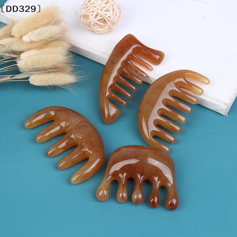 1×Natural Ox Horn Pocket Comb  - Hair Care Natur 评论和价格