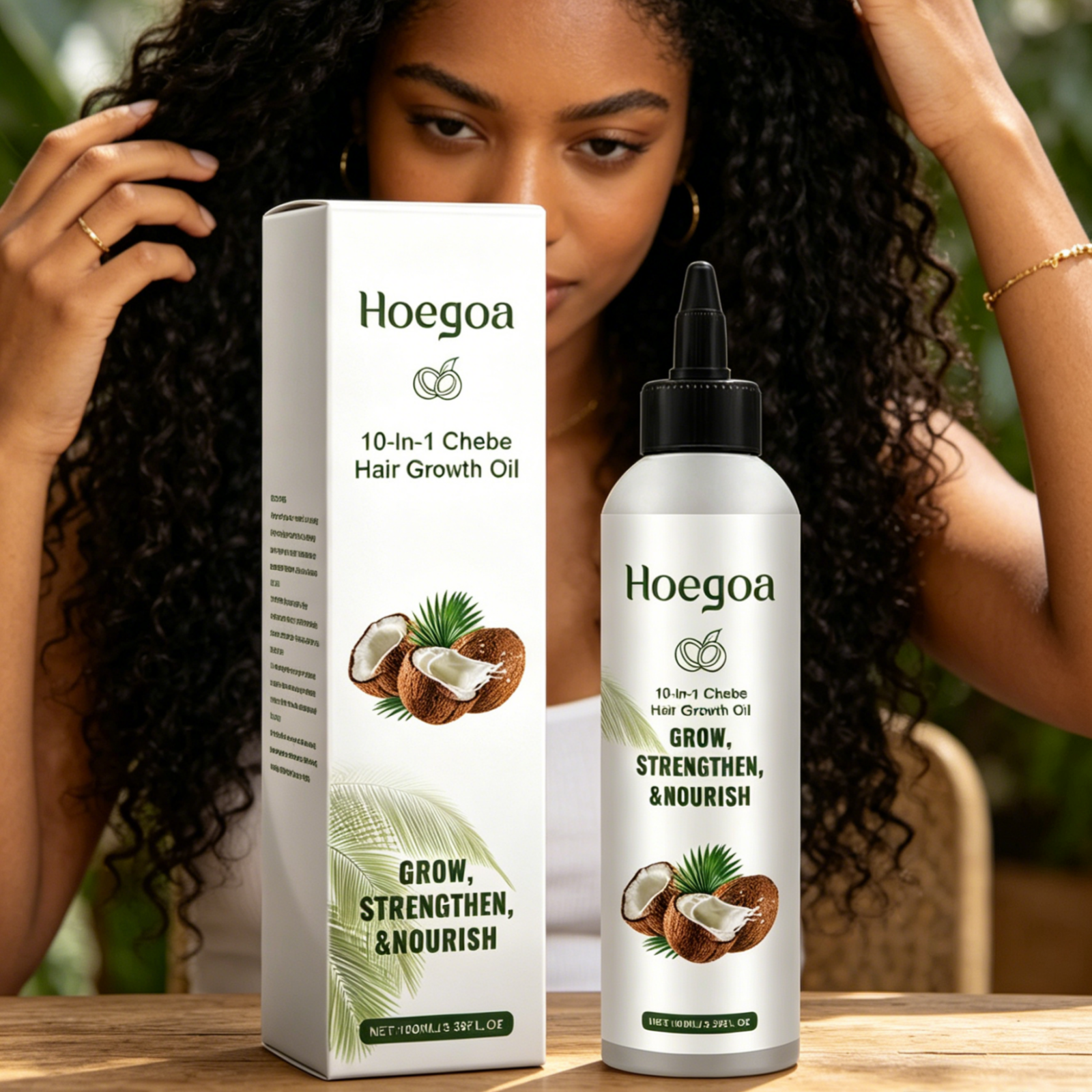 Hoegoa Chebe Hair Growth Oil F - Hair Care Natur 评论和价格