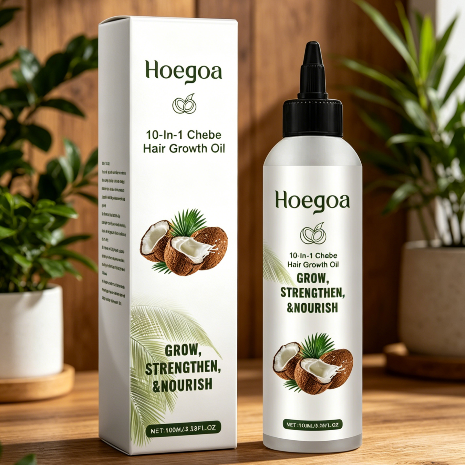 Hoegoa Chebe Hair Growth Oil F - Hair Care Natur 评论和价格