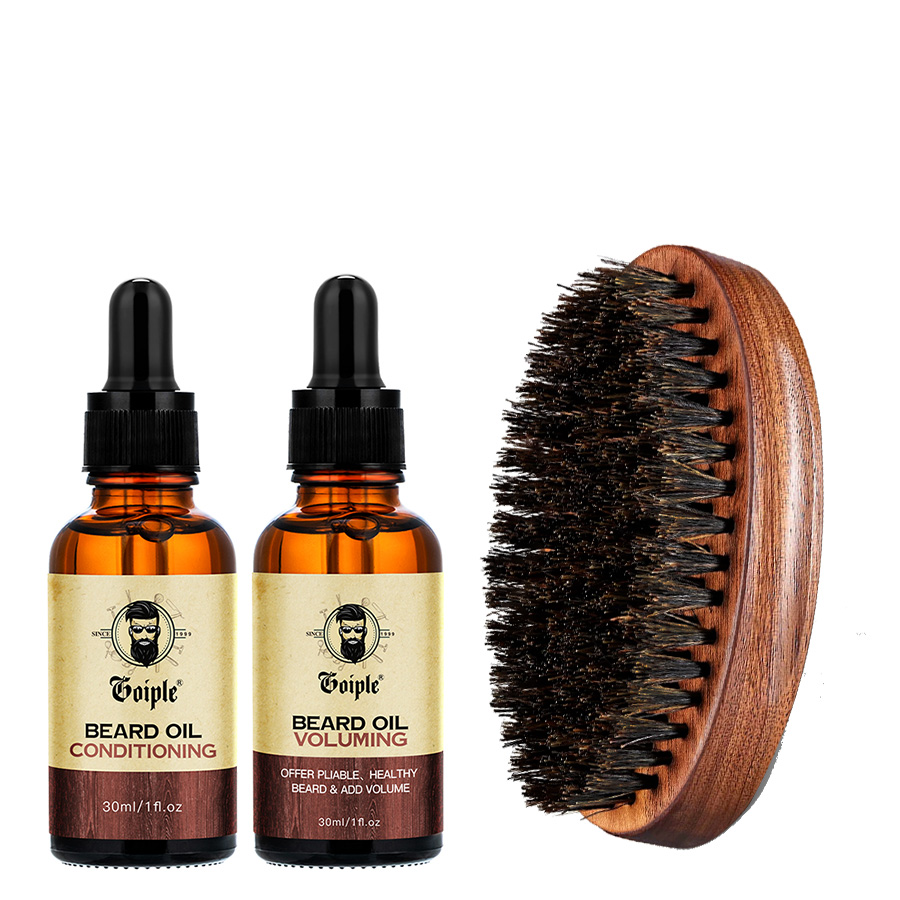3pcs Men Natural Beard Care Oi - Hair Care Natur 评论和价格