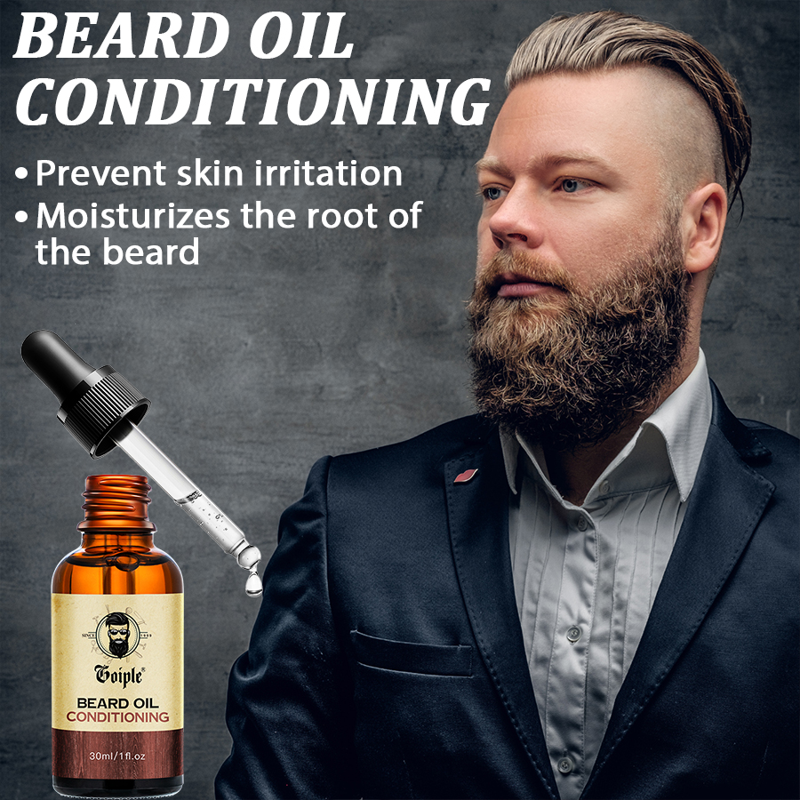 3pcs Men Natural Beard Care Oi - Hair Care Natur 评论和价格