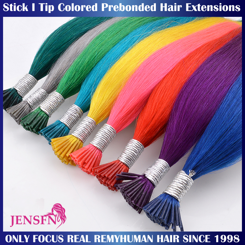JENSFN  I Tip Color Hair Exten - Hair Care Tips 评论和价格