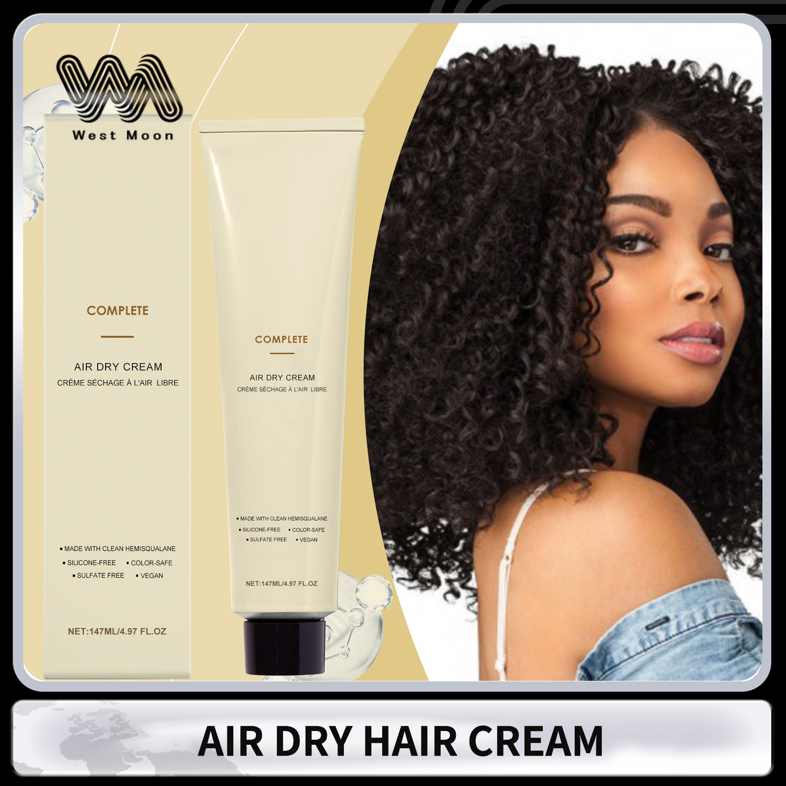 Hair Cream for Curly Hair Smoo - Hair Care For Curly Dry Hair 评论和价格