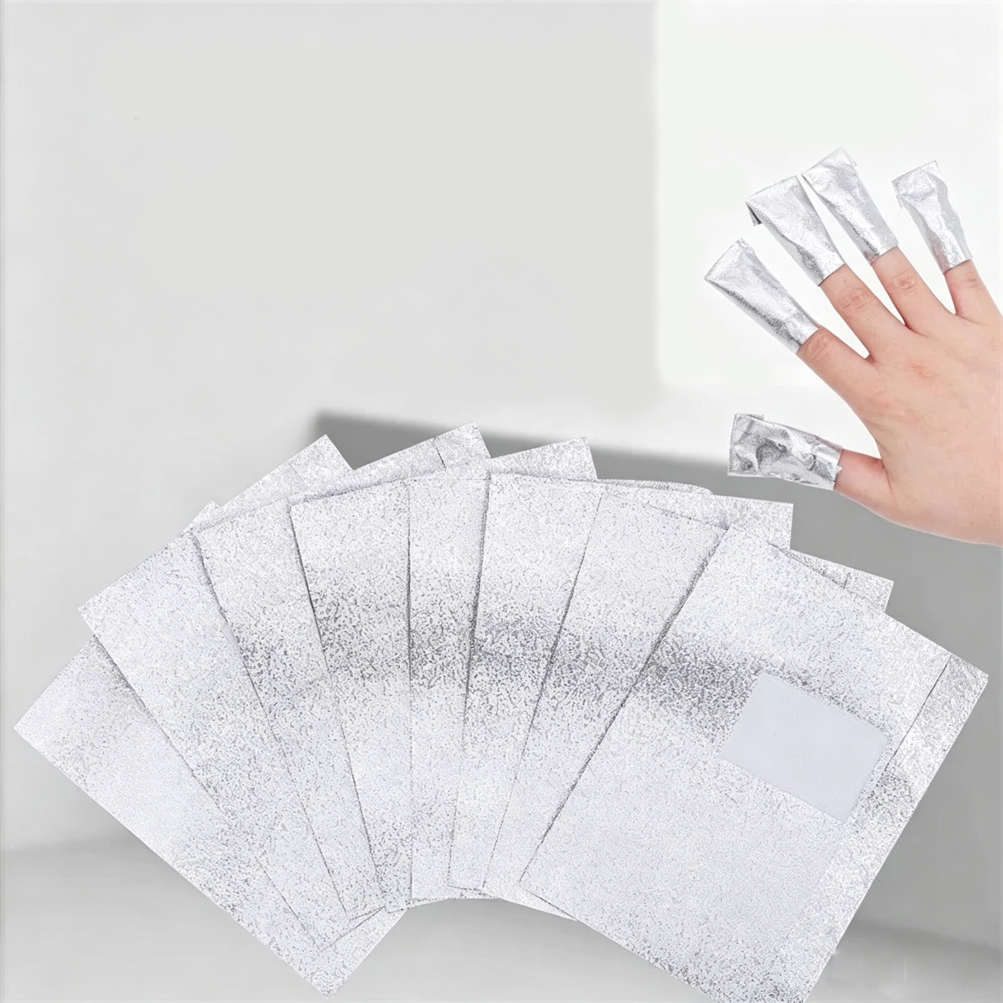 NEW 100Pcs Bag Aluminum Foil N - Hair Care Gel 评论和价格