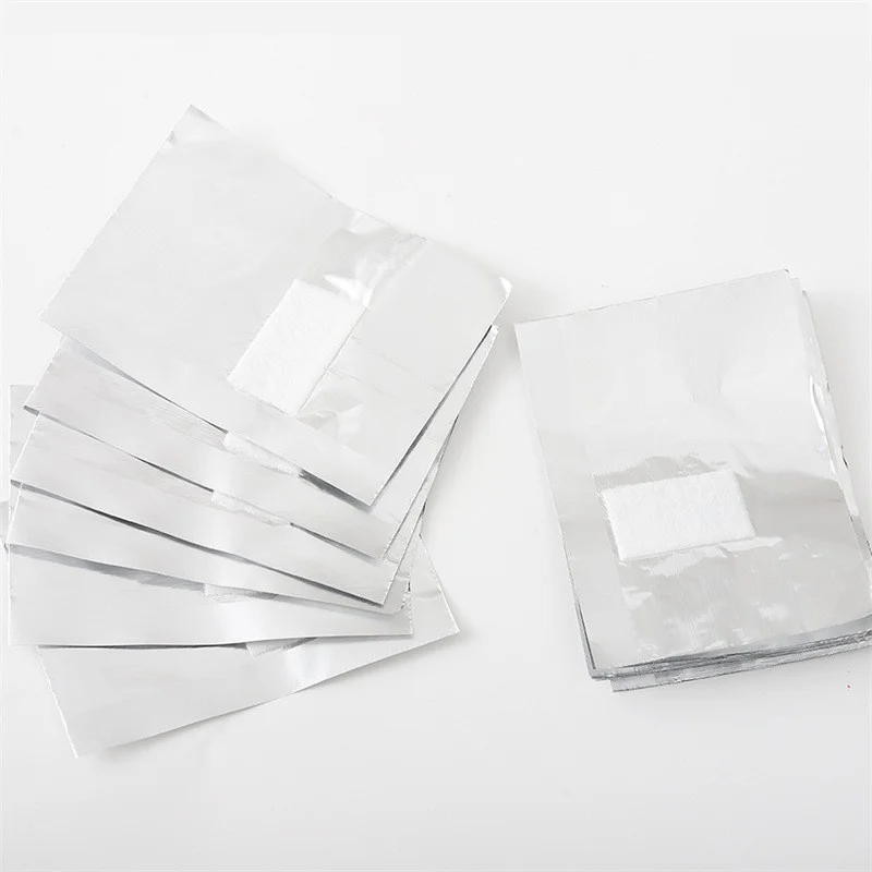 NEW 100Pcs Bag Aluminum Foil N - Hair Care Gel 评论和价格