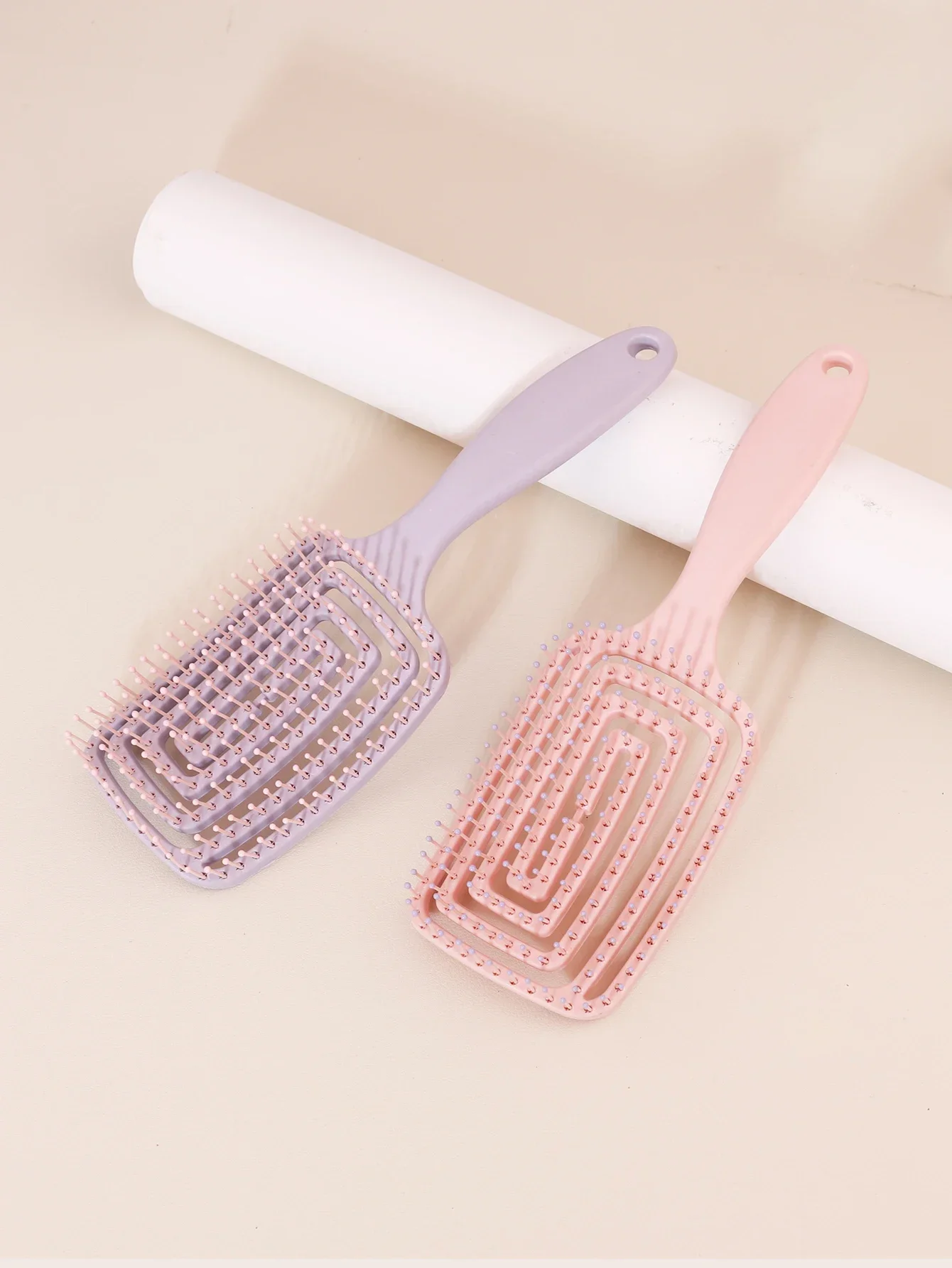 1PCS tangled hair brush, dual- - Hair Care For Curly Dry Hair 评论和价格