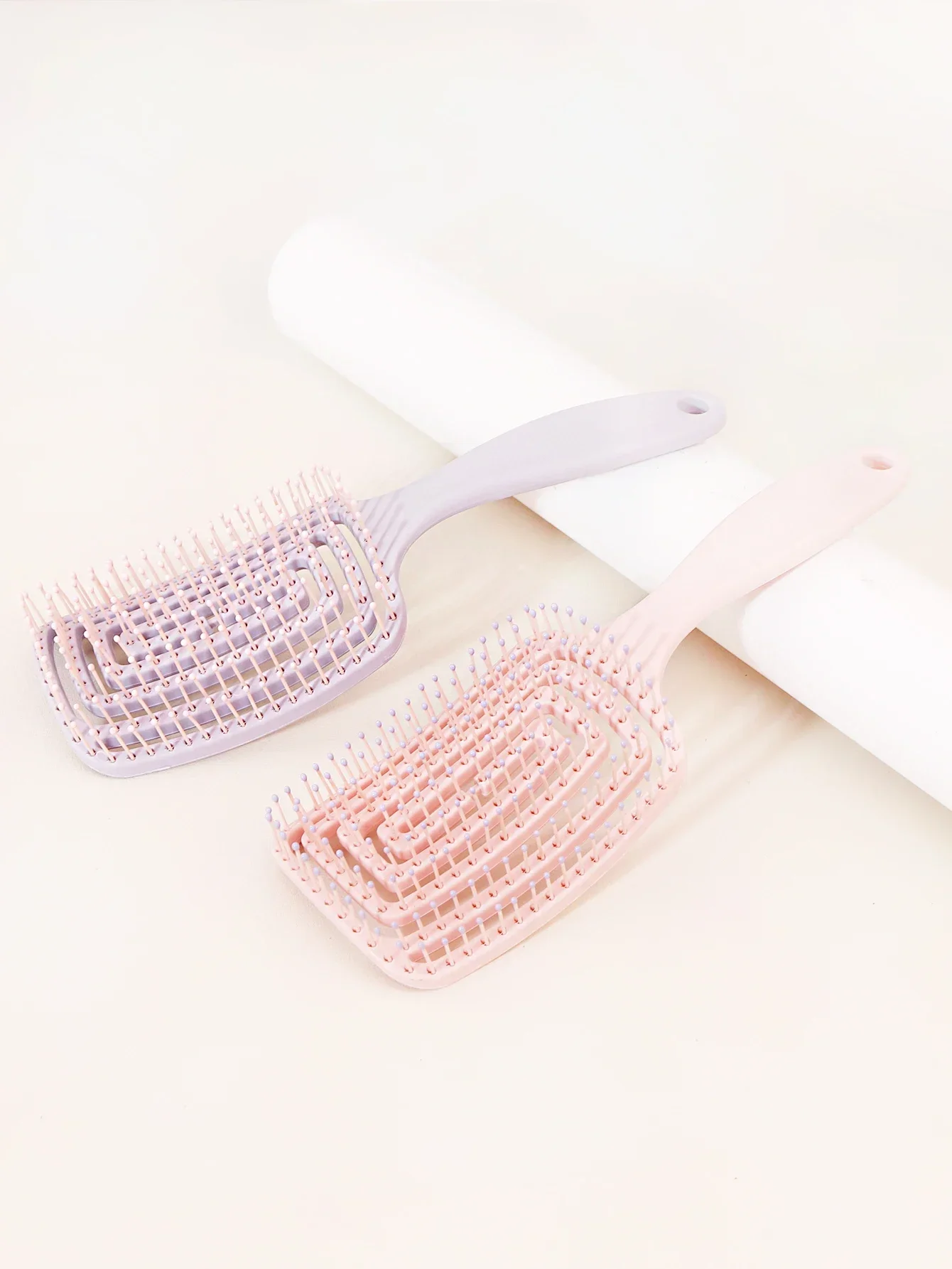 1PCS tangled hair brush, dual- - Hair Care For Curly Dry Hair 评论和价格