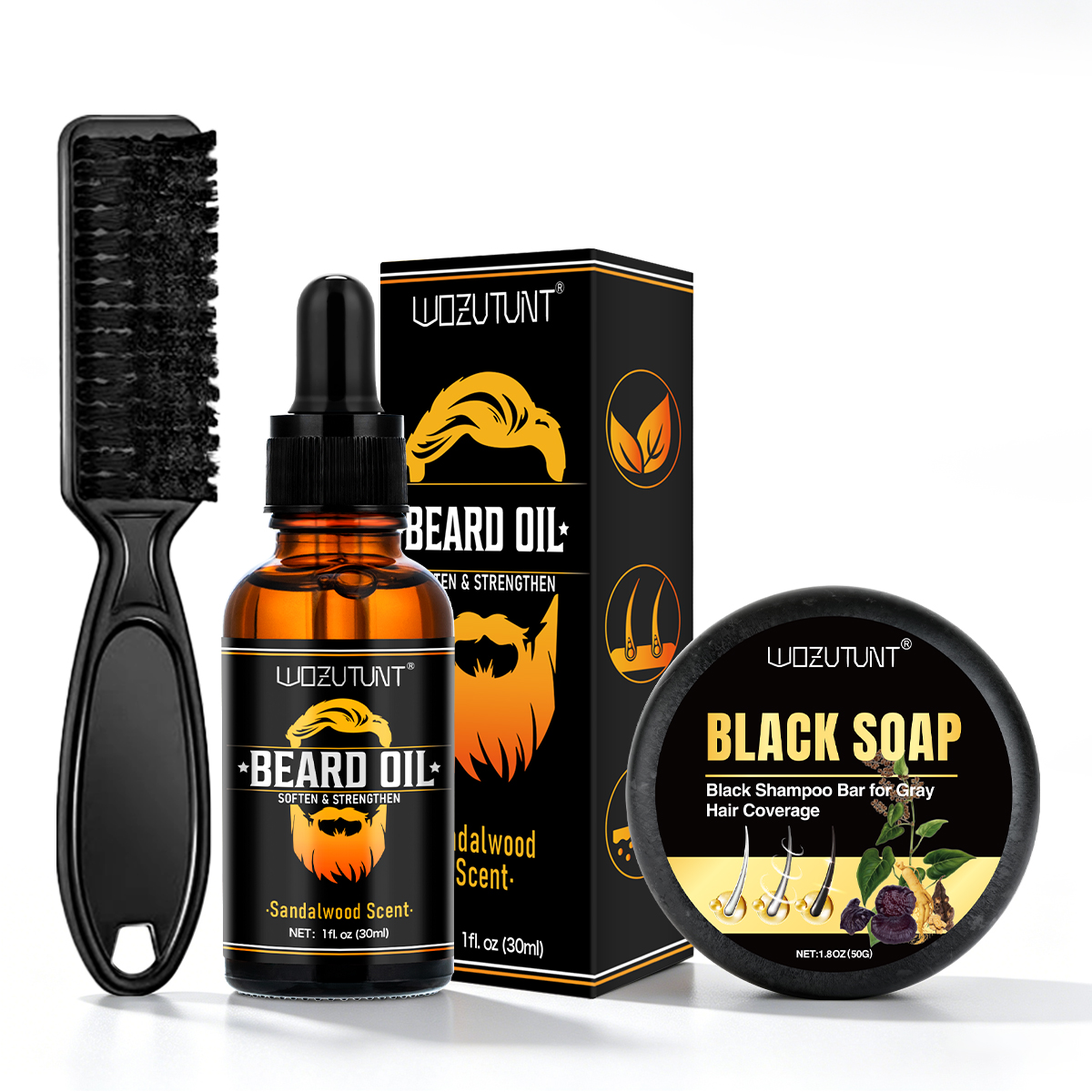 Men Beard Moisturizing Cleansi - Hair Care Natur 评论和价格