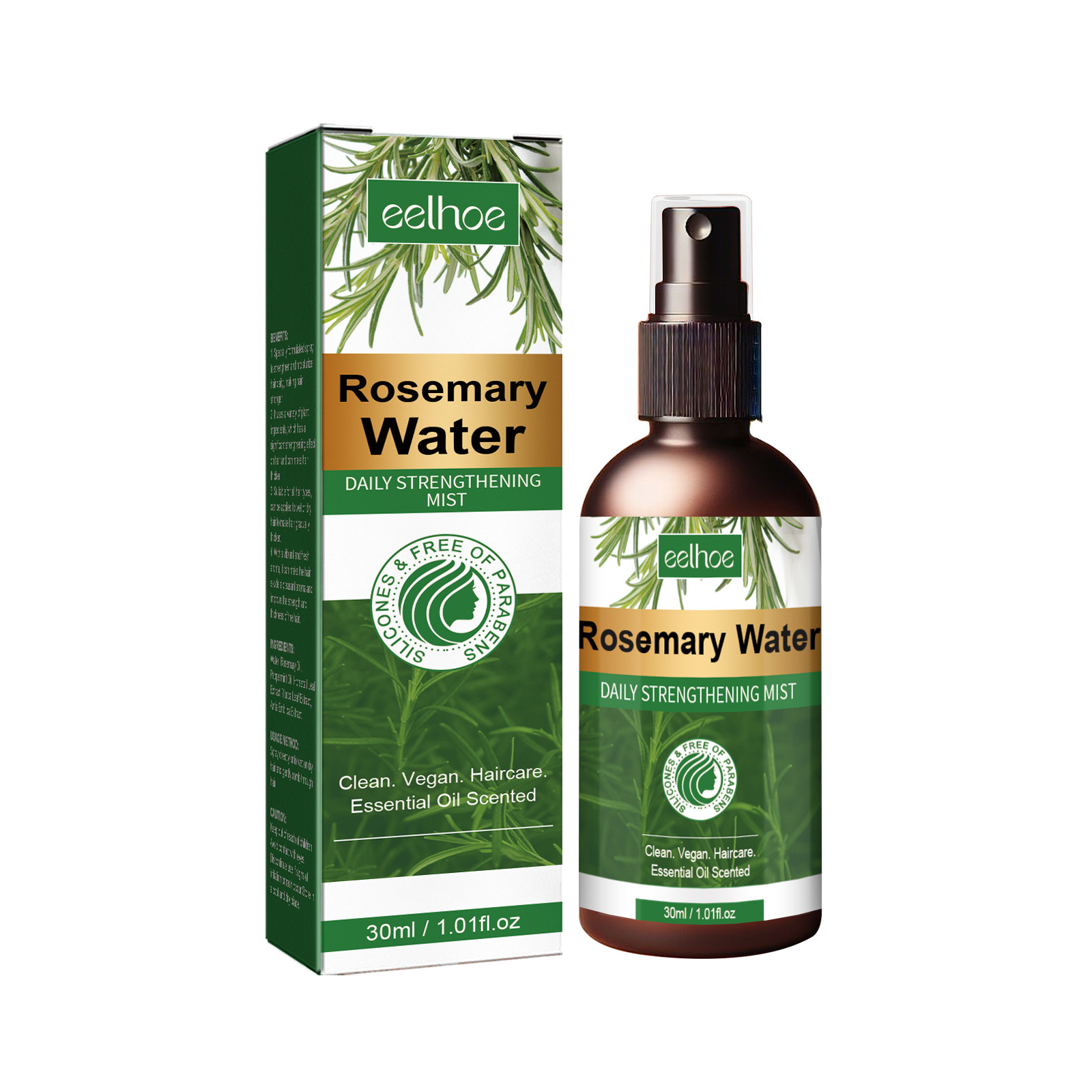 Rosemary Spray for Hair Nouris - Hair Care Natur 评论和价格