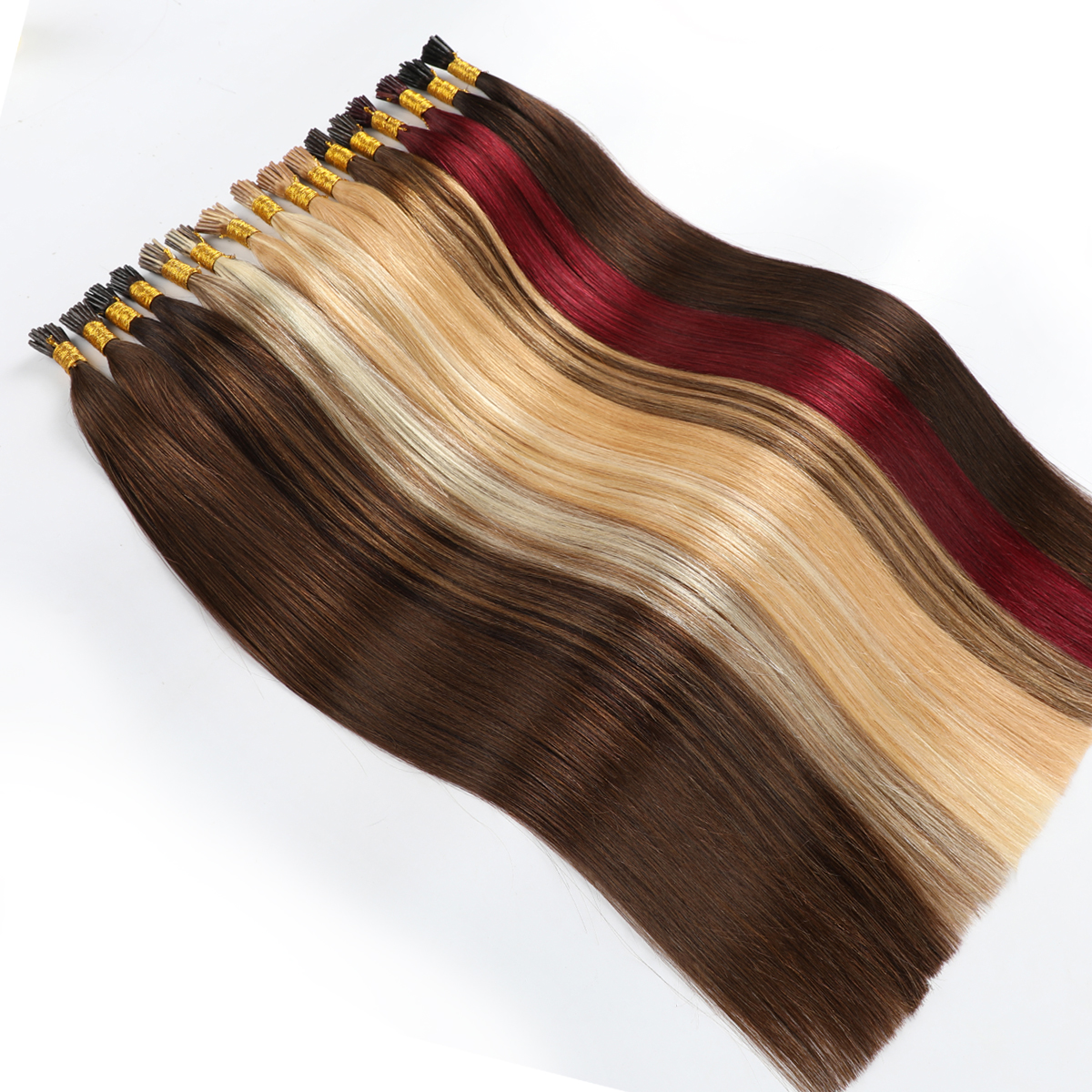 18inch Natural Remy I- Tip Hum - Hair Care Tips 评论和价格