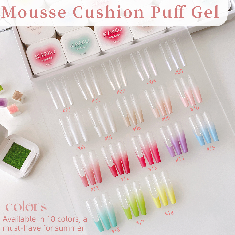 Kaniu 1pc Solid Color Nail Art - Hair Care Gel 评论和价格