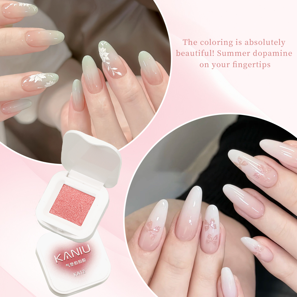 Kaniu 1pc Solid Color Nail Art - Hair Care Gel 评论和价格